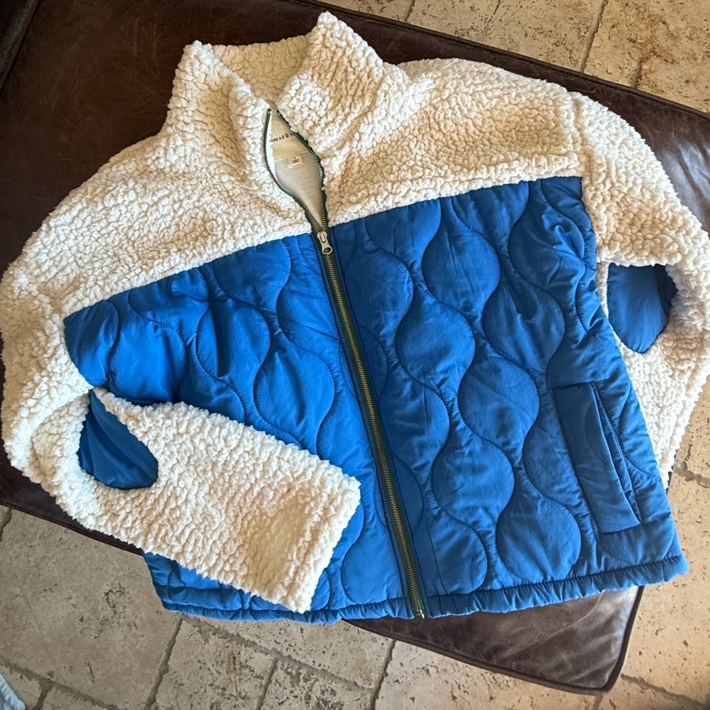 Color block jacket. Worn once.